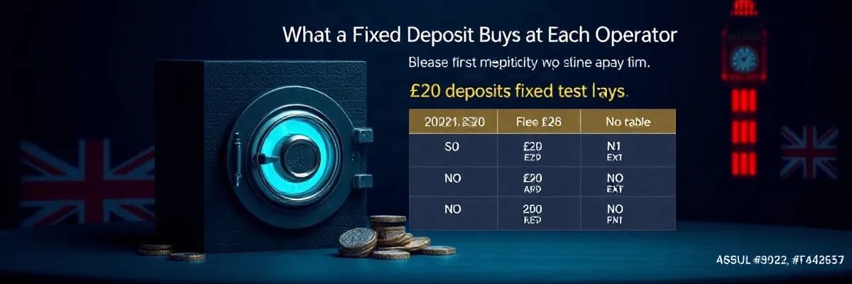 What a Fixed Deposit Buys at Each Operator — card games online in the UK